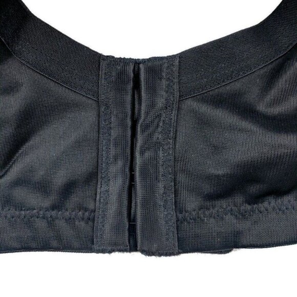 Lane Bryant Cacique Smooth Boost Plunge Bra Solid Satin Size 46DD Black NWOT - Picture 7 of 10